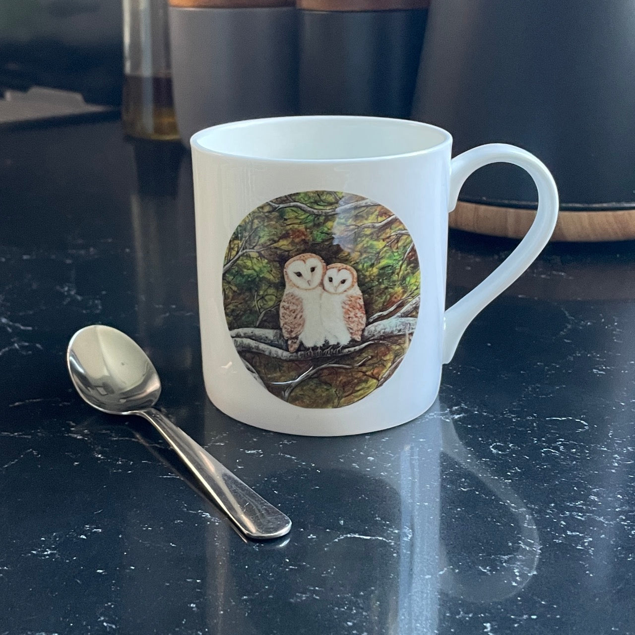 Barn to love you~ Bone china mug