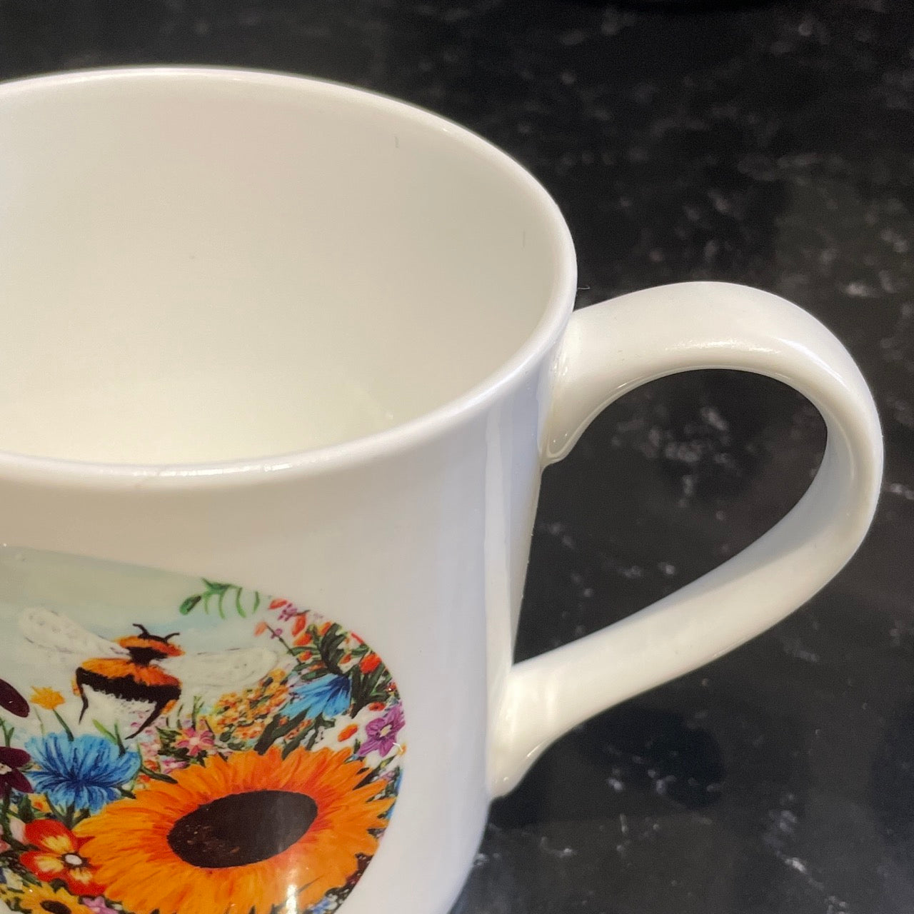 Bee colourful~ Bone china mug