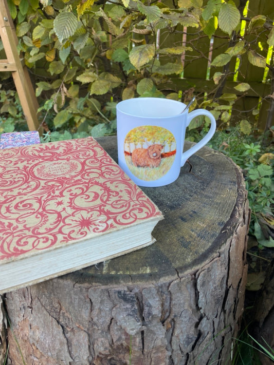 Hamish~ Bone china mug