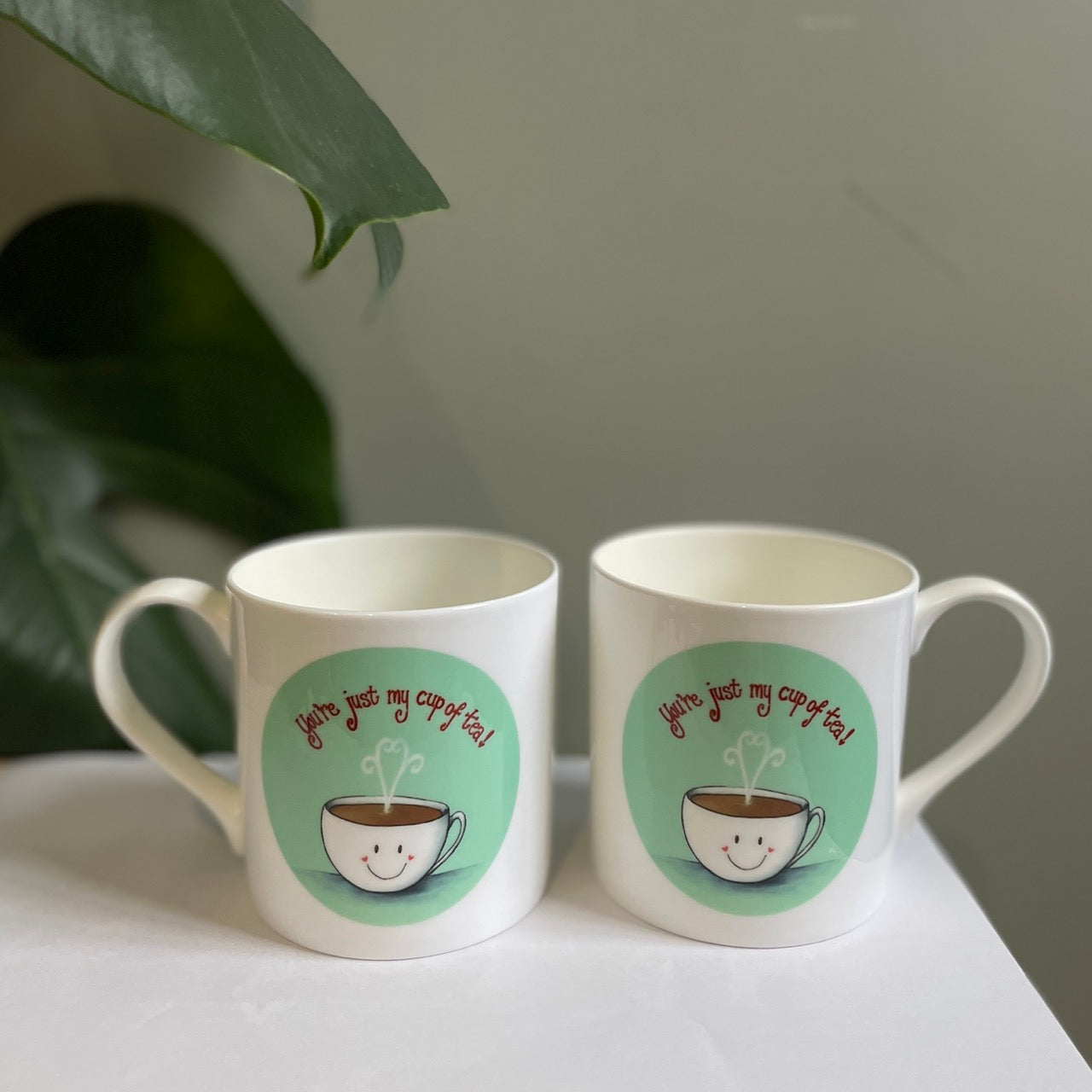 Just my cup of tea~ Bone china mug