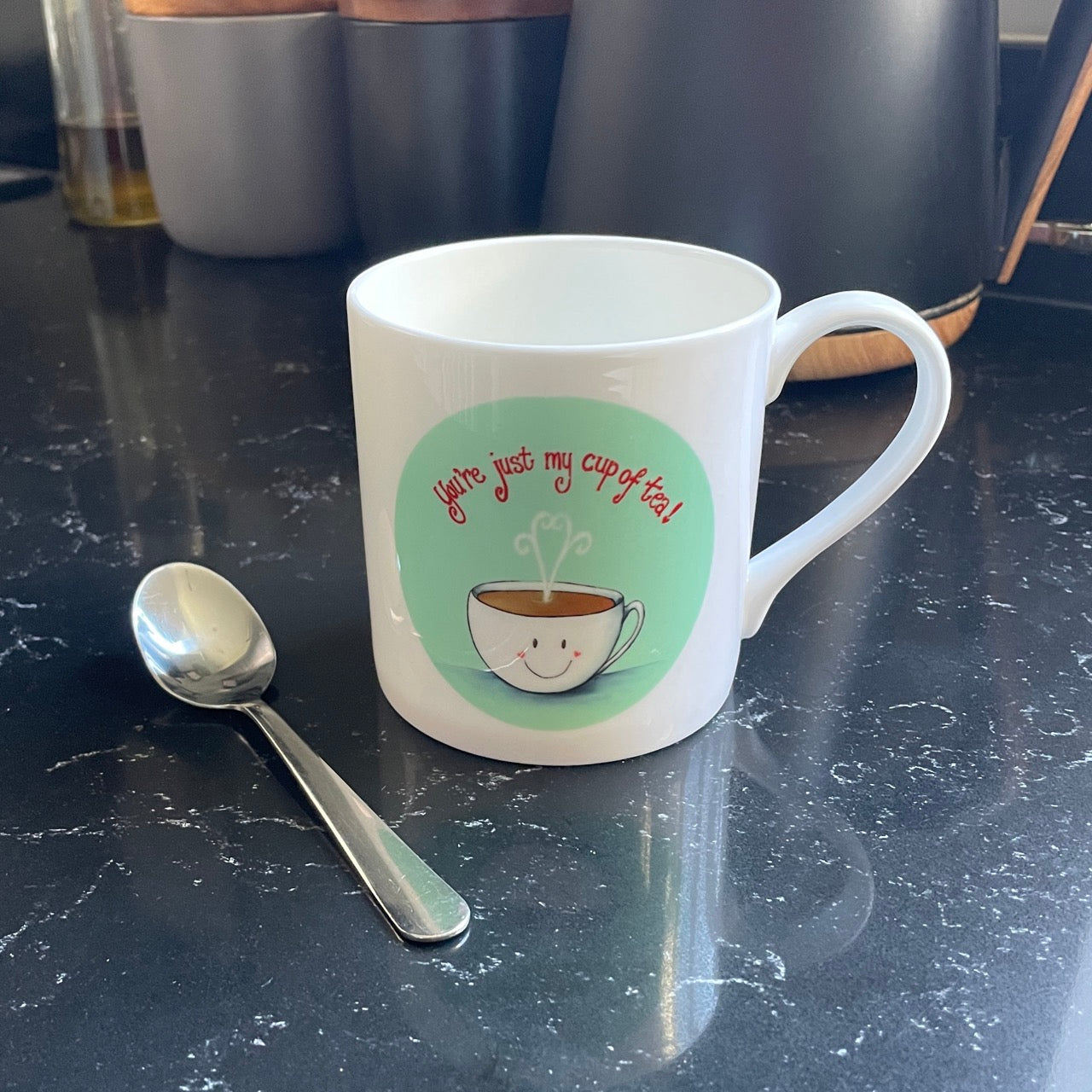 Just my cup of tea~ Bone china mug