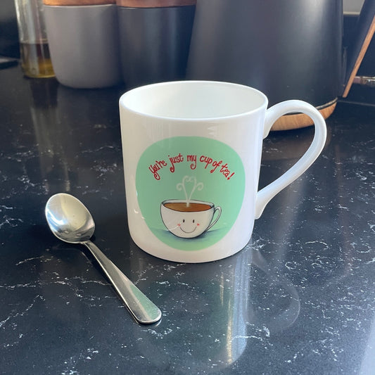 Just my cup of tea~ Bone china mug