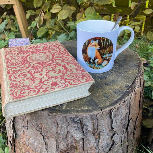 Mr Fox~ Bone china mug