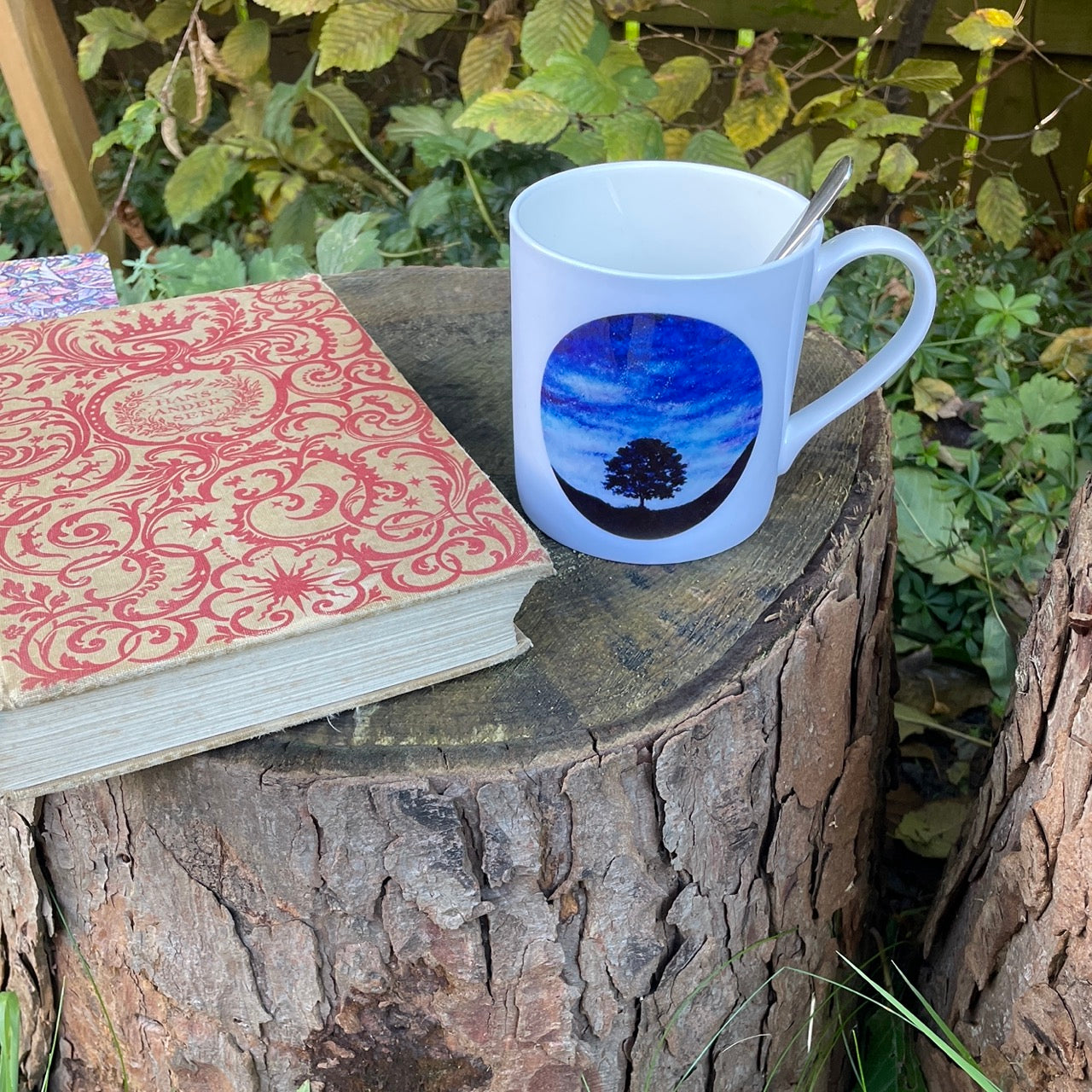 Starry sycamore~ Bone china mug