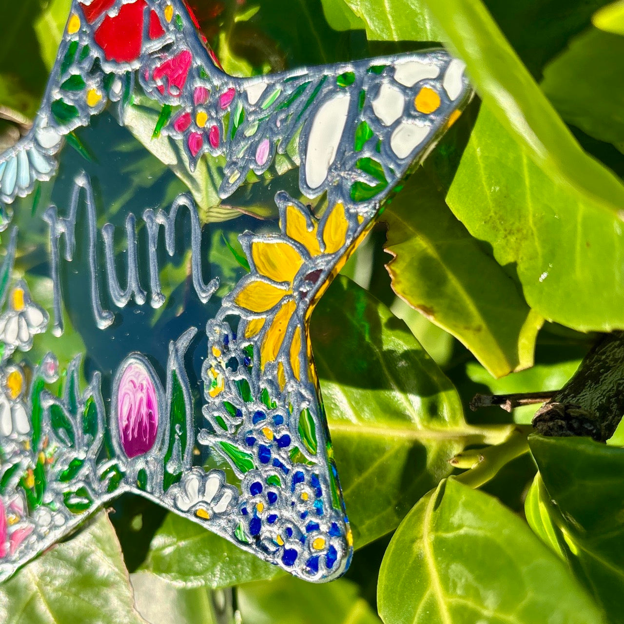 Mum~ Star suncatcher