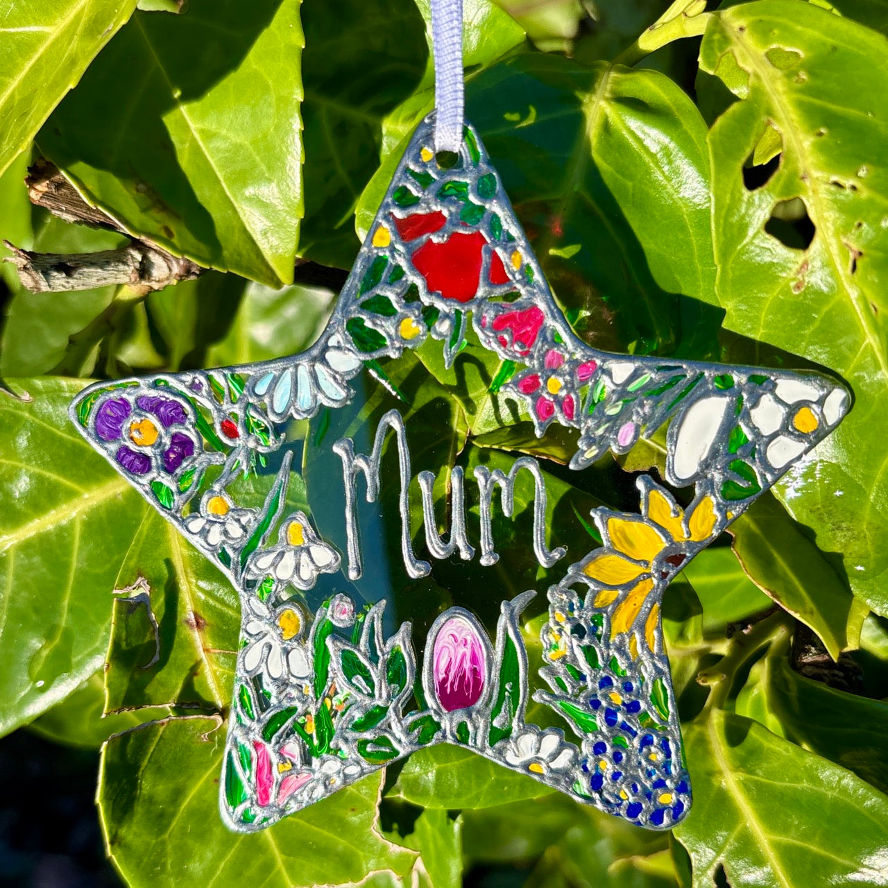 Mum~ Star suncatcher