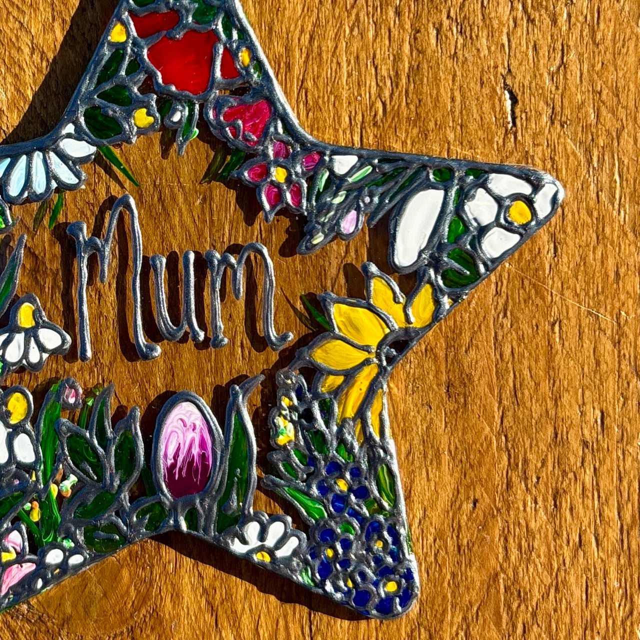 Mum~ Star suncatcher