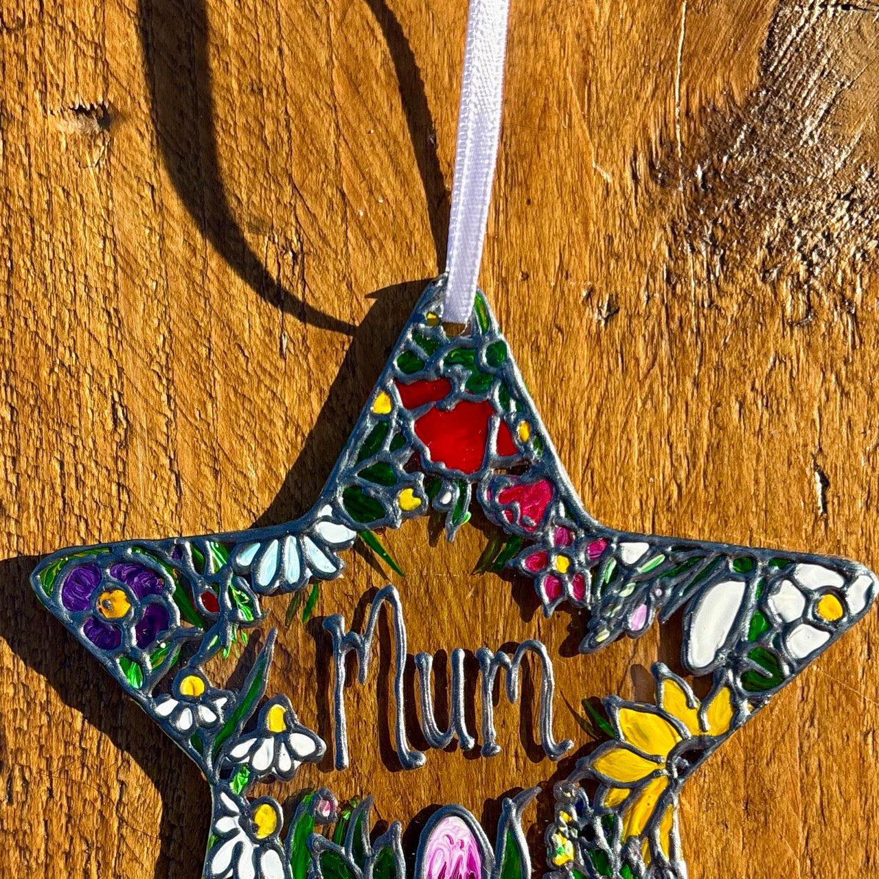 Mum~ Star suncatcher