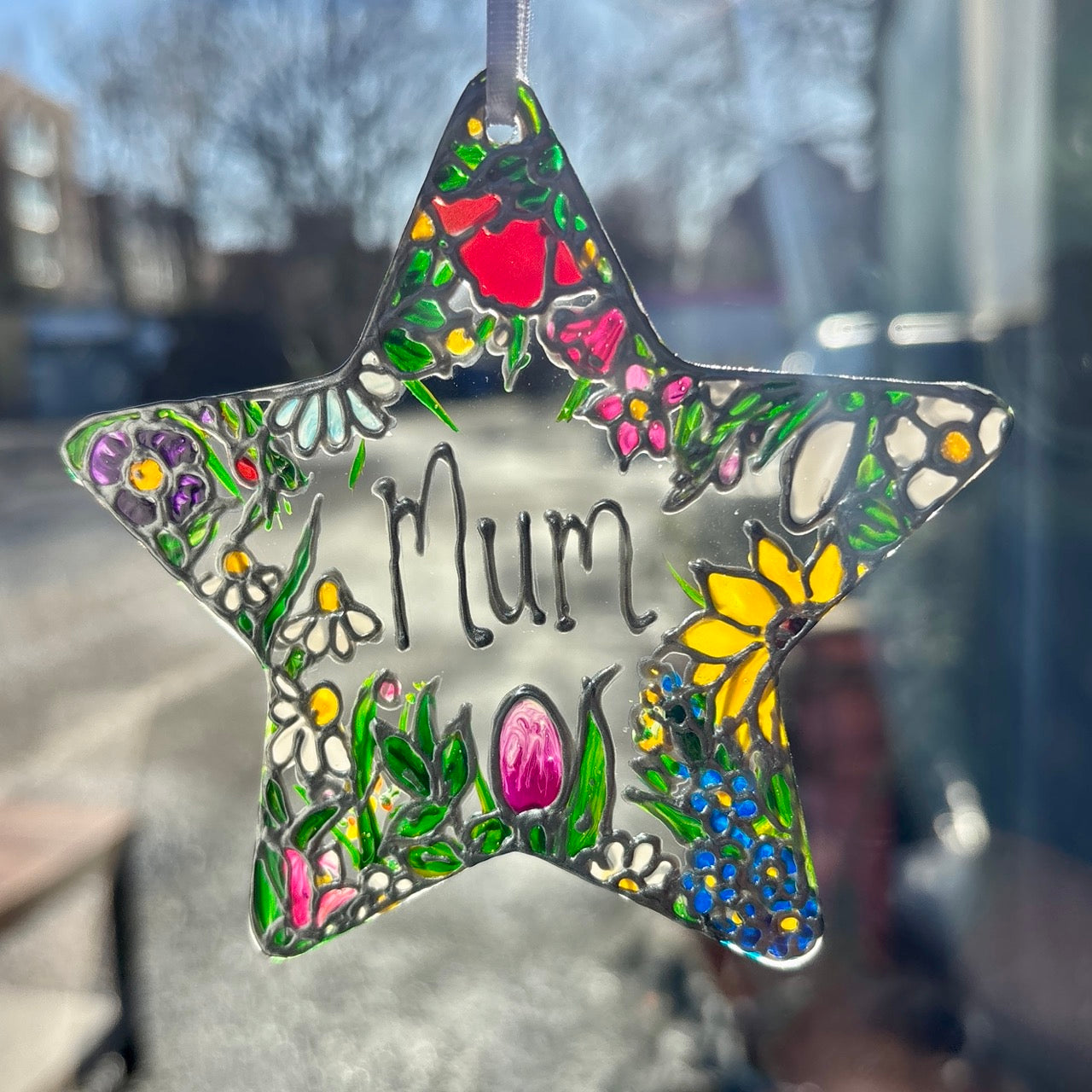 Mum~ Star suncatcher