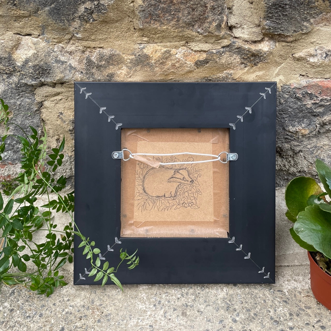 Badger in autumn~ Original painting