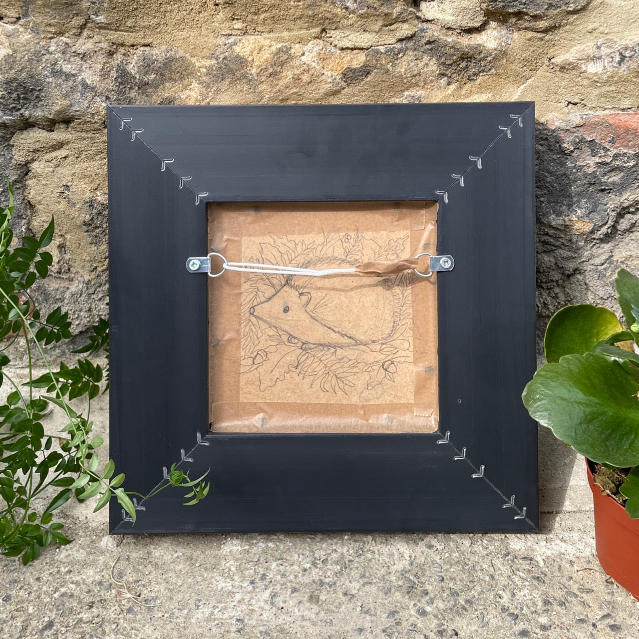 Hedgehog in autumn~ Original painting