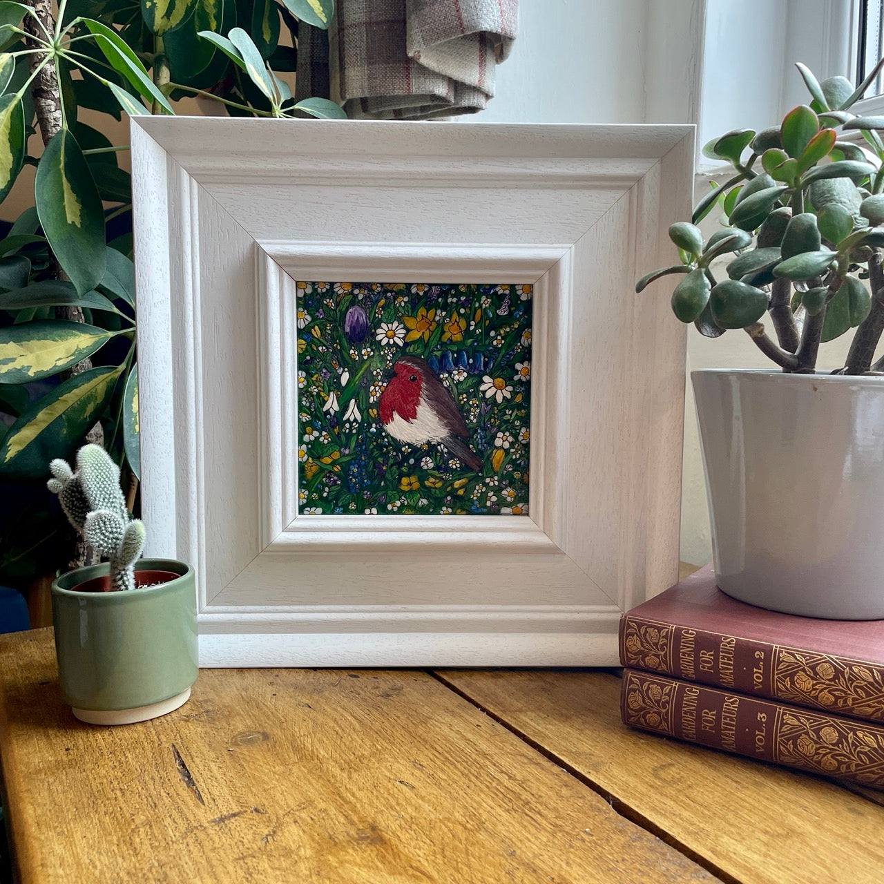 Robin in spring~ Original painting