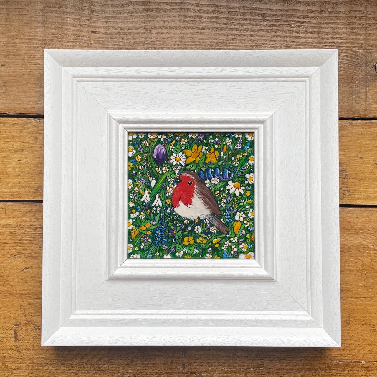 Robin in spring~ Original painting