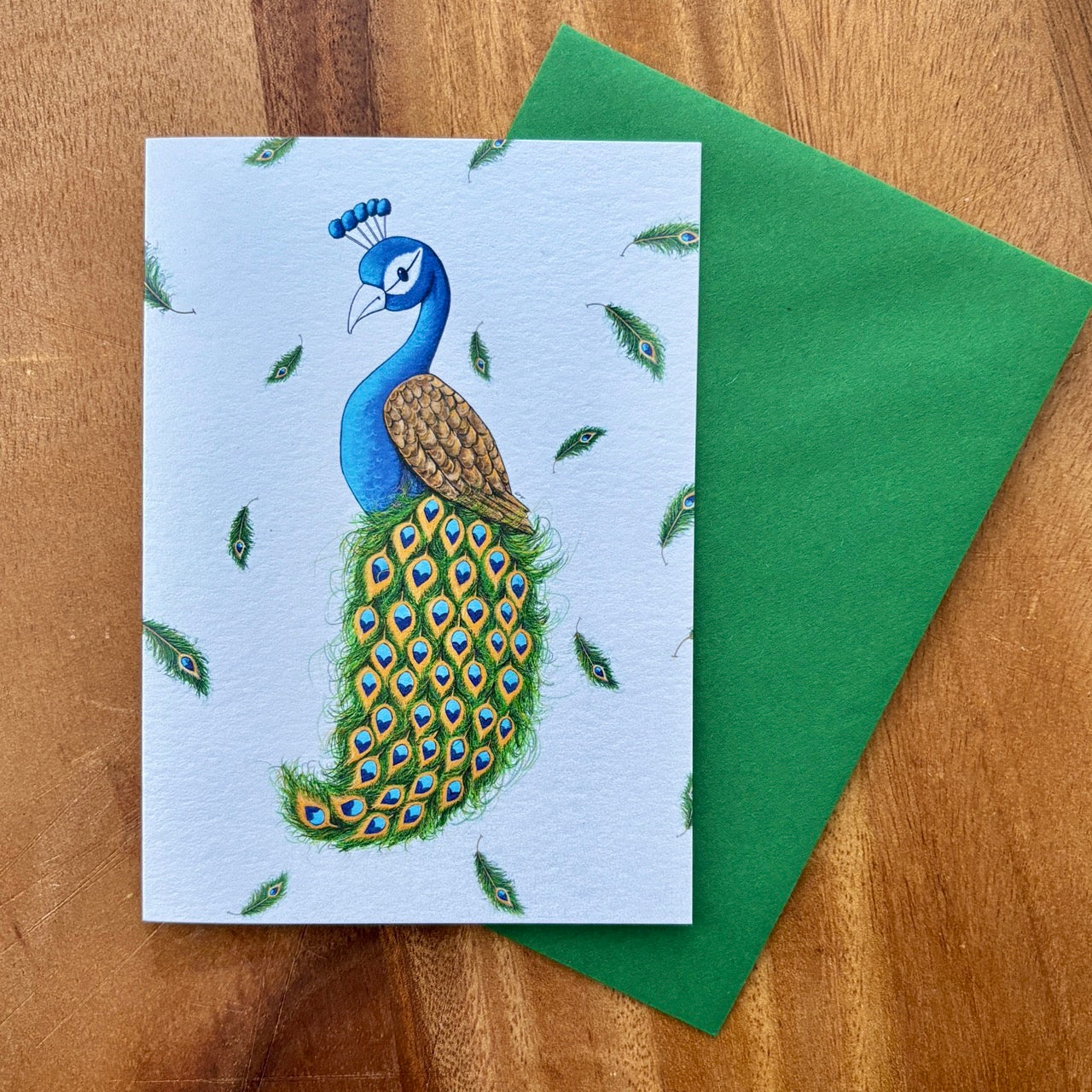 Card~ Peacock