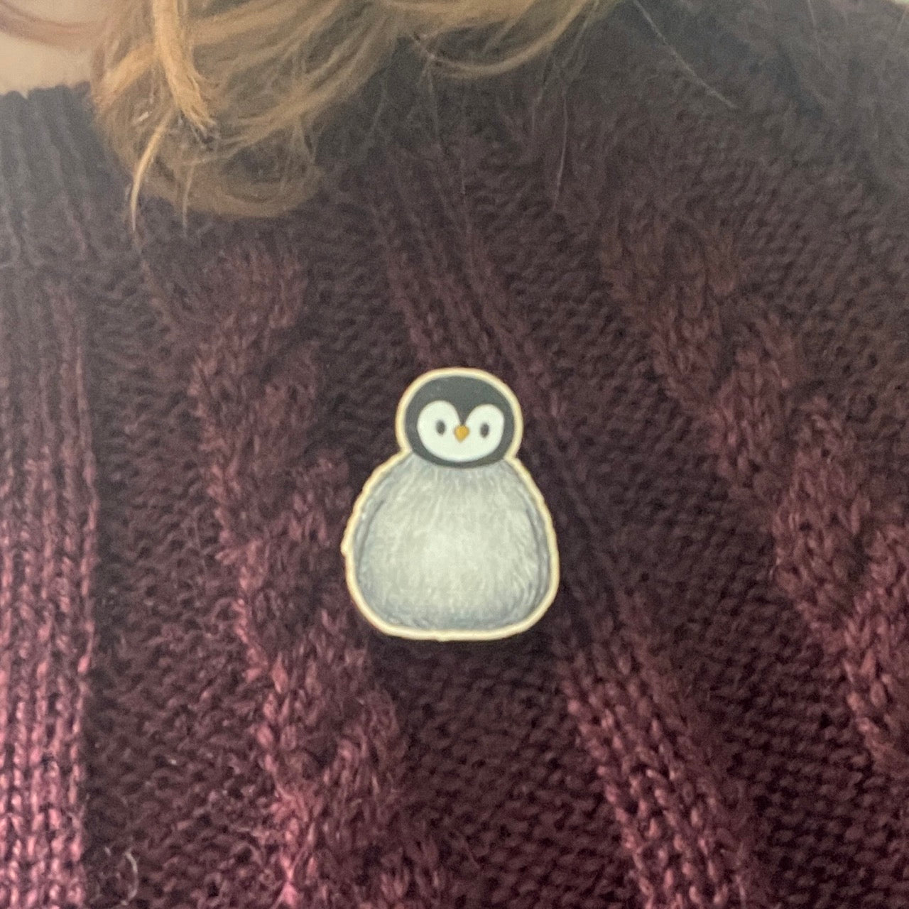 Baby penguin~ Pin badge
