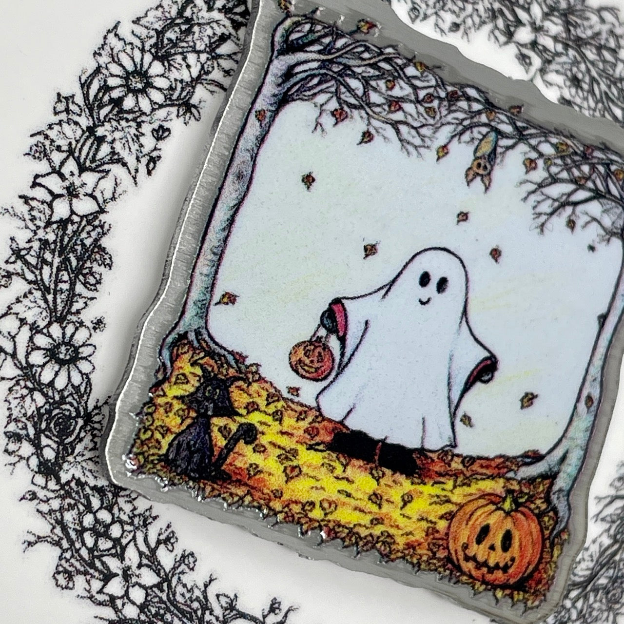 Boo~ Pin badge