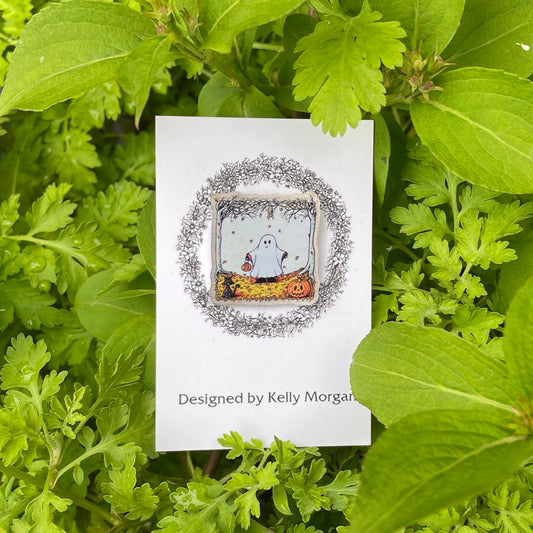 Boo~ Pin badge