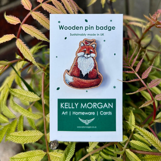 Contentment~Pin badge