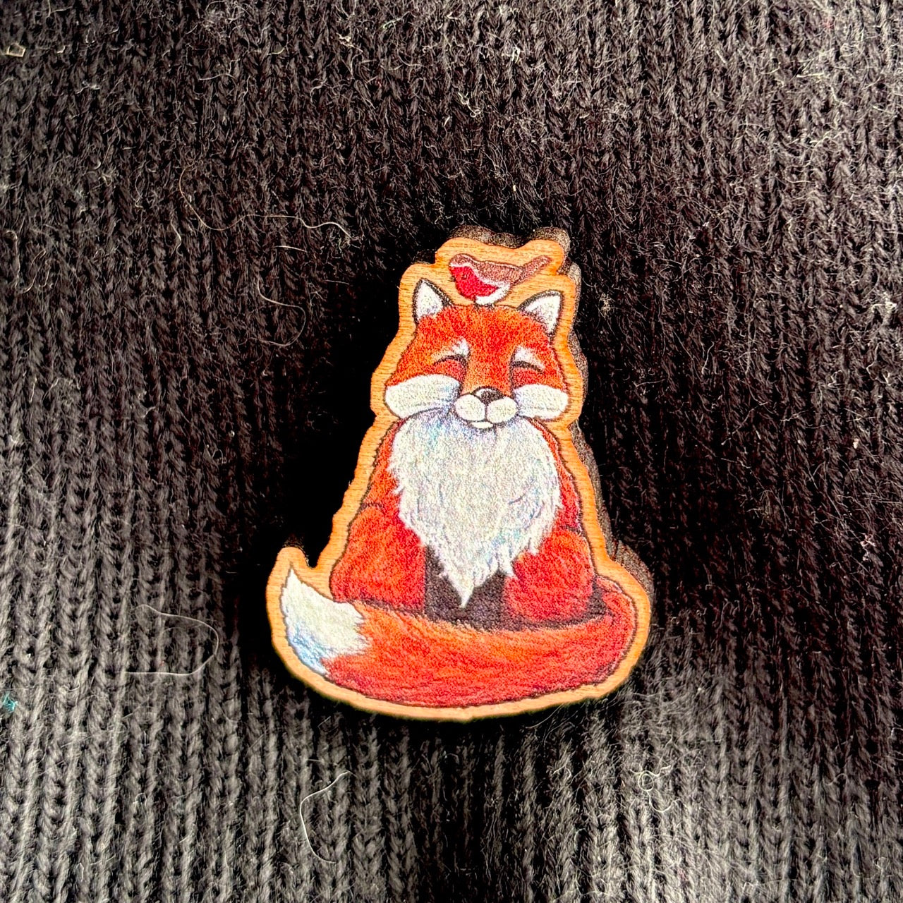 Contentment~Pin badge
