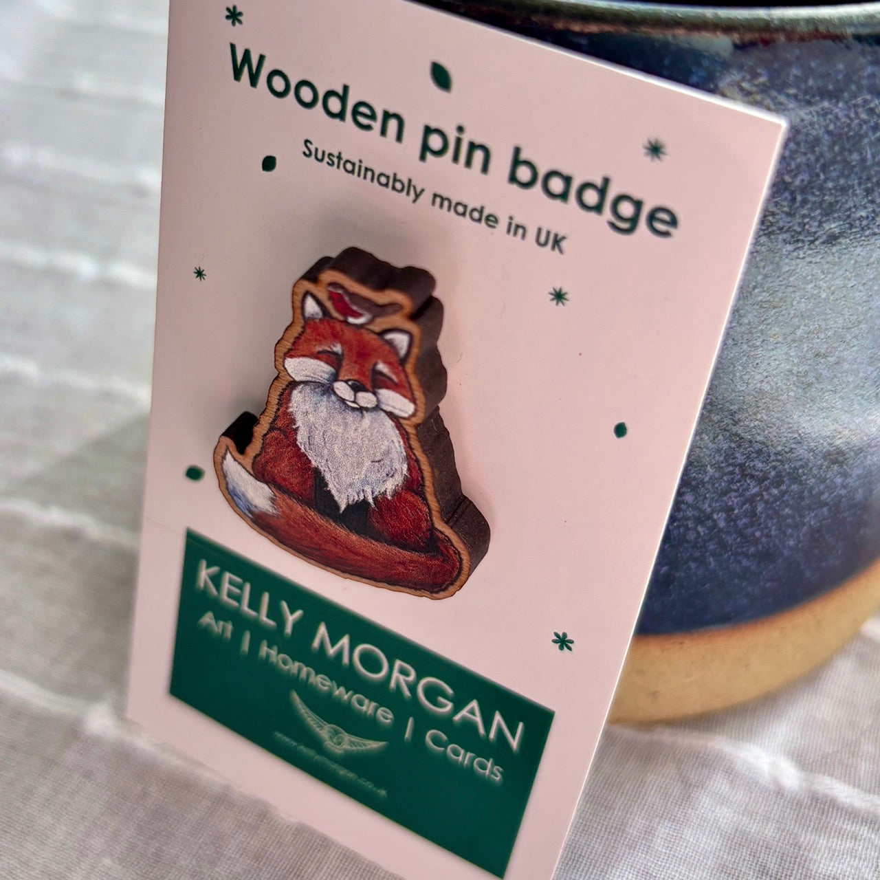 Contentment~Pin badge