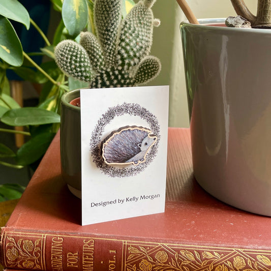 Hedgehog~ Pin badge