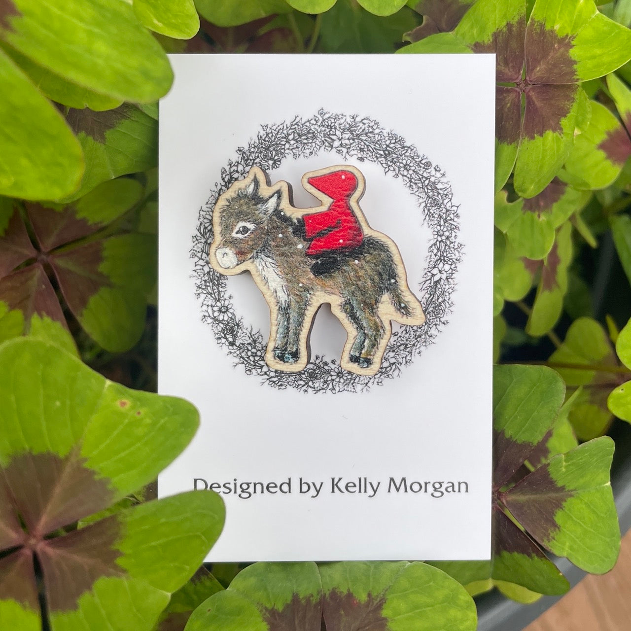 Little donkey~ Pin badge