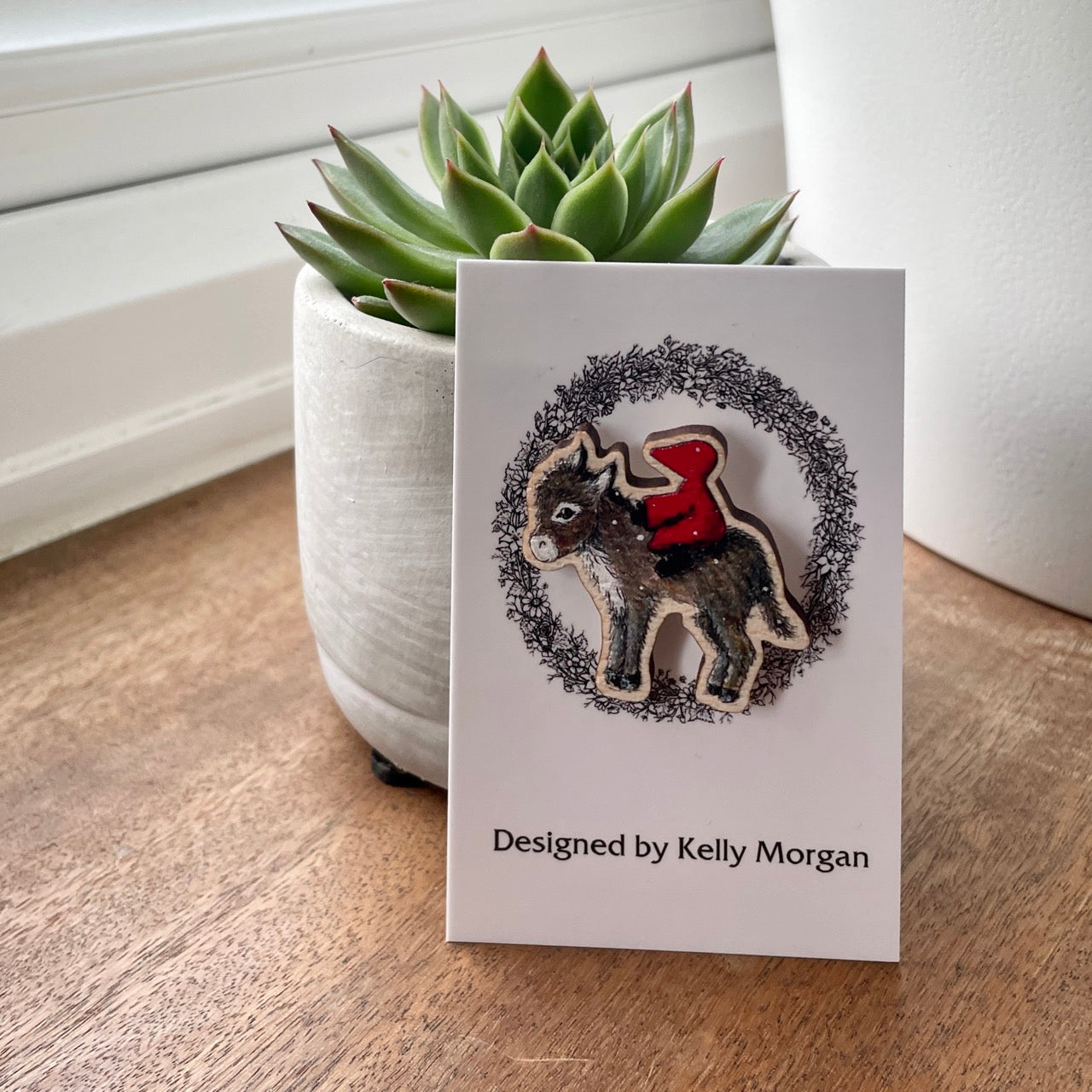 Little donkey~ Pin badge