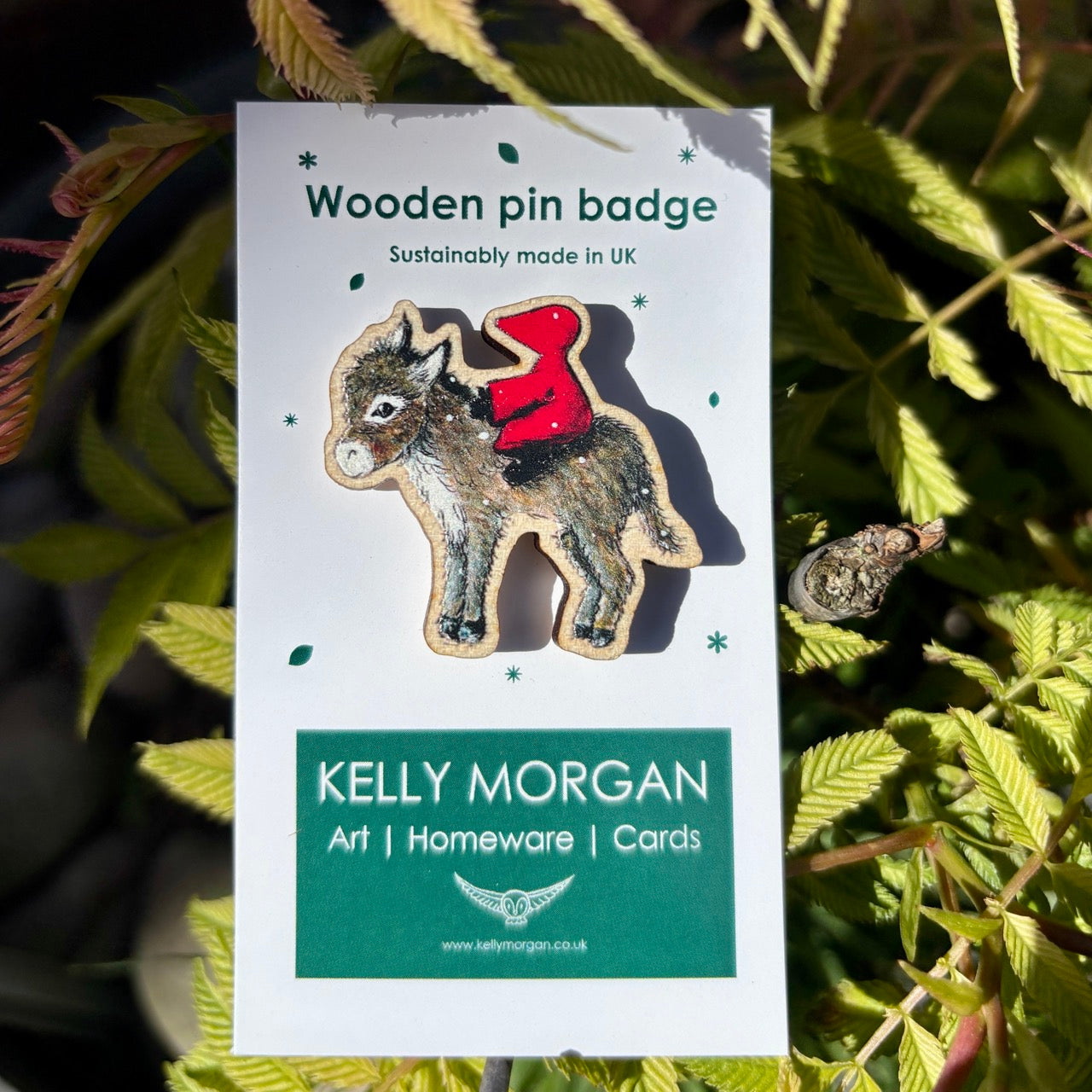 Little donkey~ Pin badge