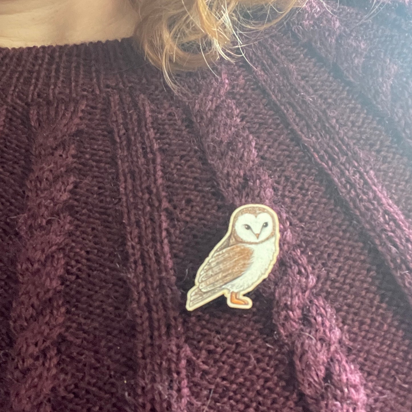 Owl~ Pin badge