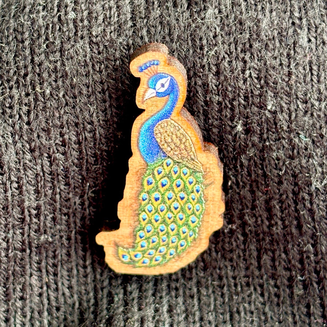 Peacock~Pin badge