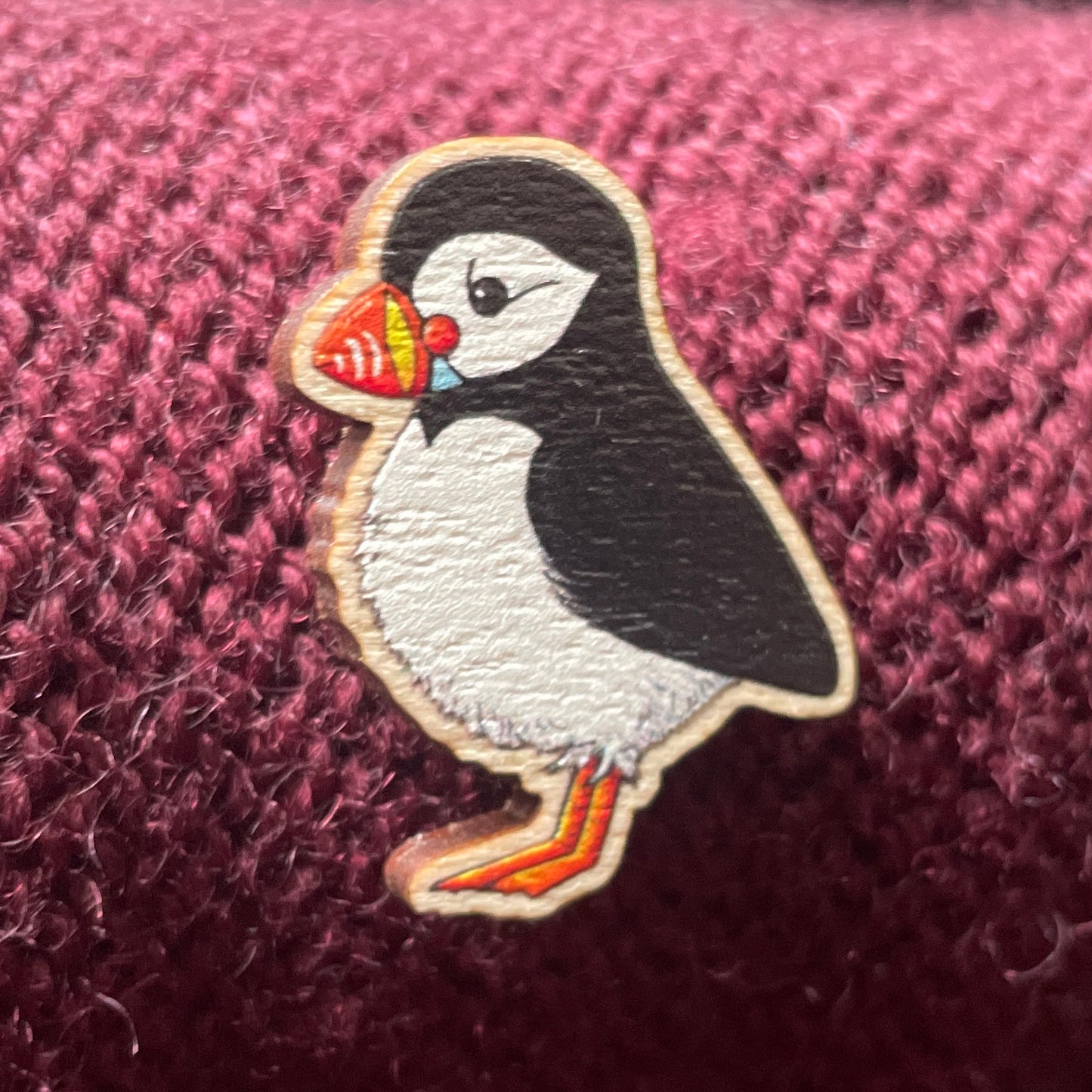 Puffin~ Pin badge
