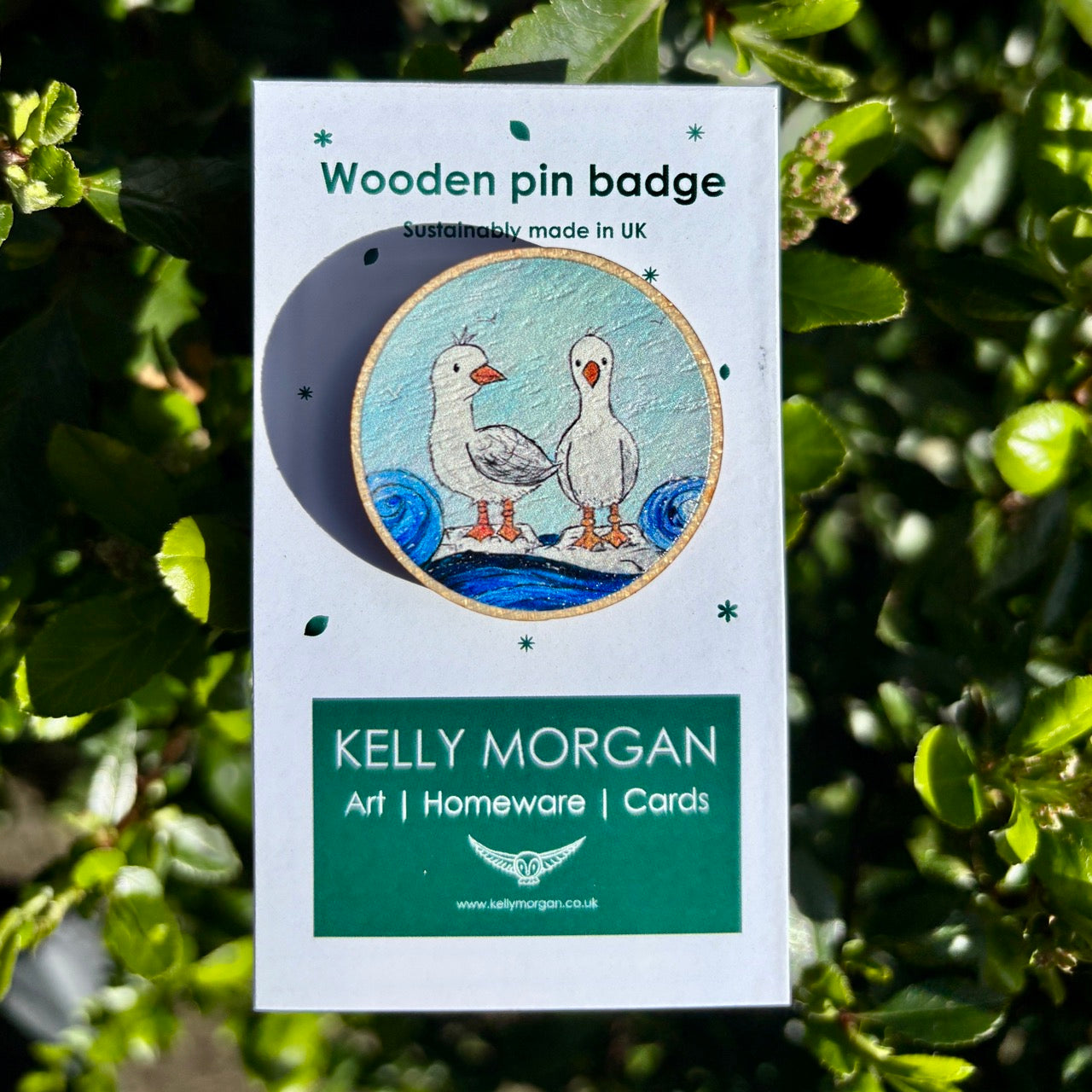 Seagulls~ Pin badge