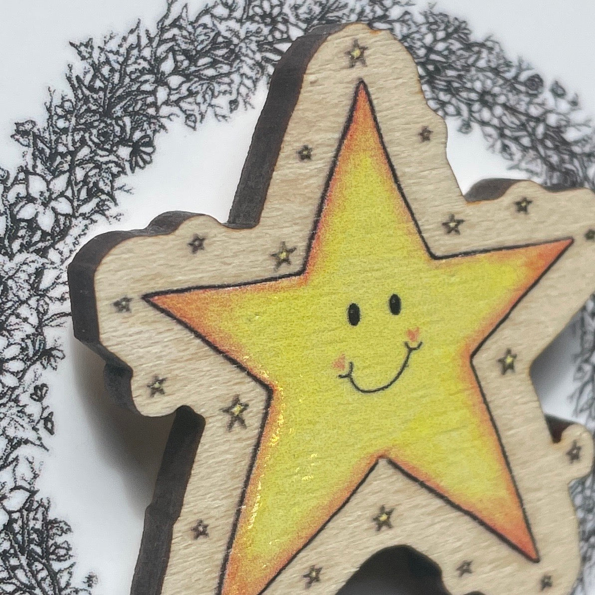 Star~ Pin badge