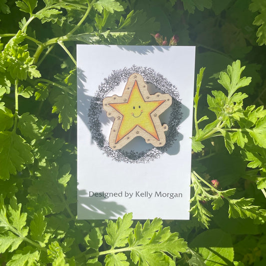 Star~ Pin badge