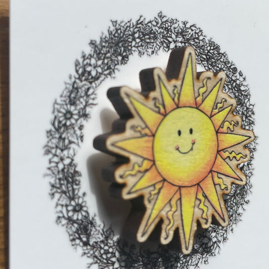 Sunshine~ Pin badge