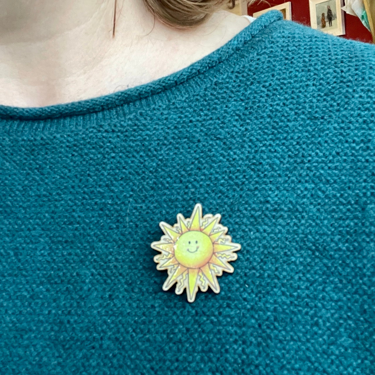Sunshine~ Pin badge