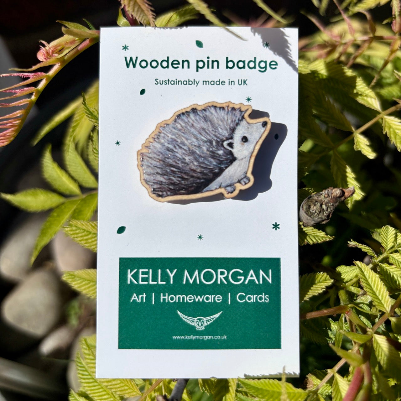 Hedgehog~ Pin badge