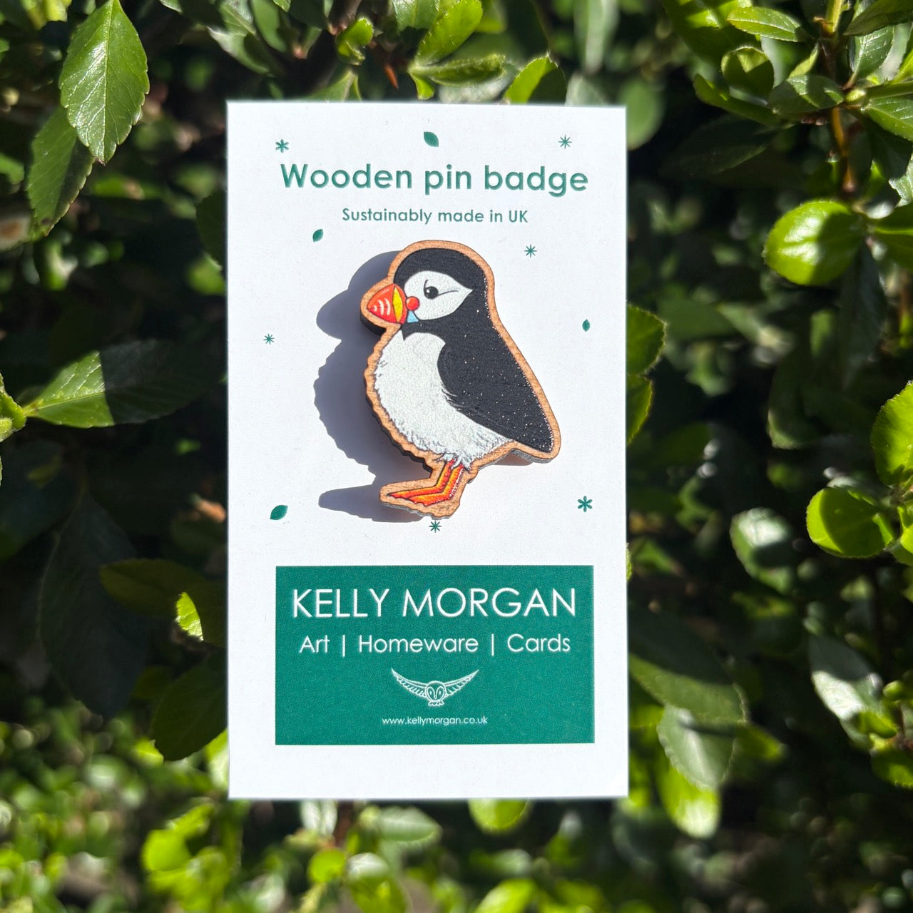Puffin~ Pin badge