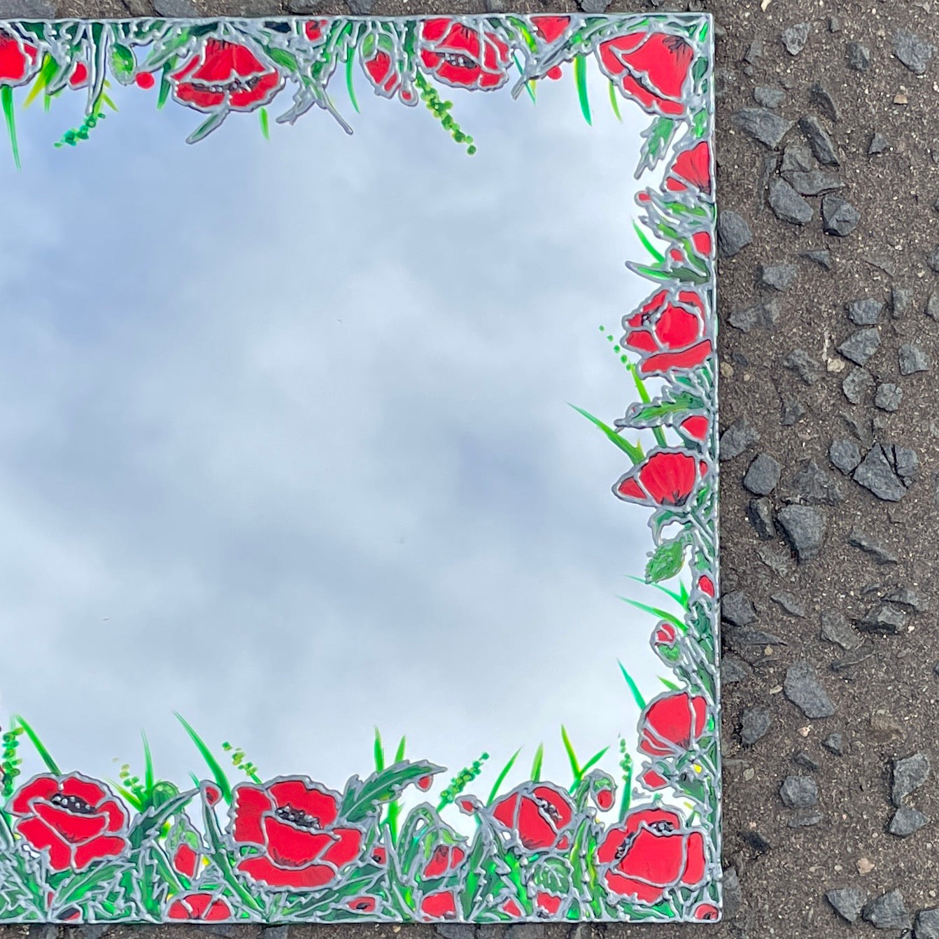 Poppy field~ Mirror