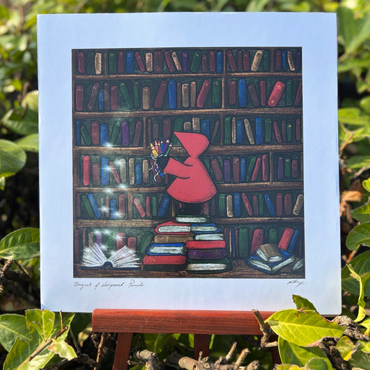 Art Print~ Bouquet of sharpened pencils