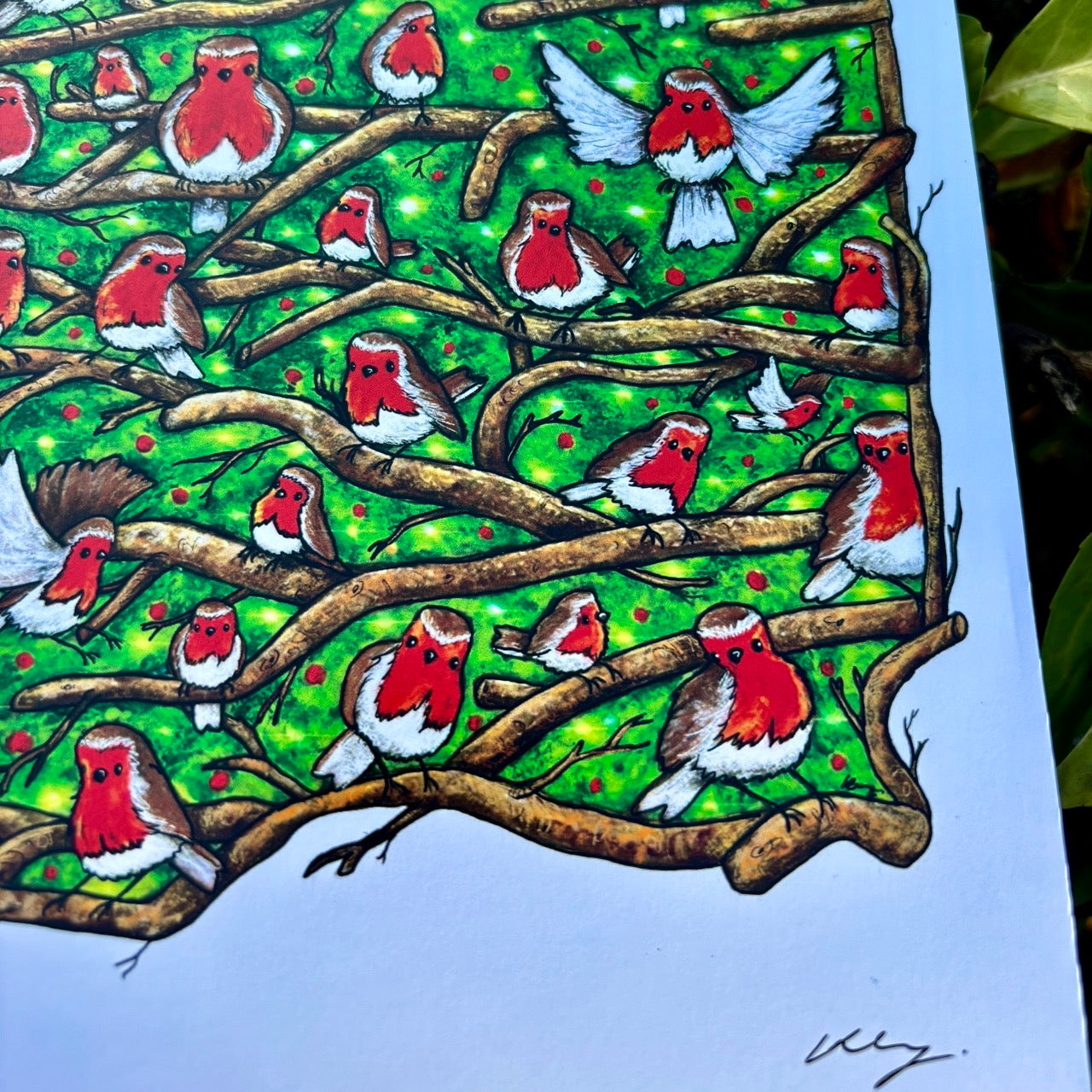 Art Print~ Robins