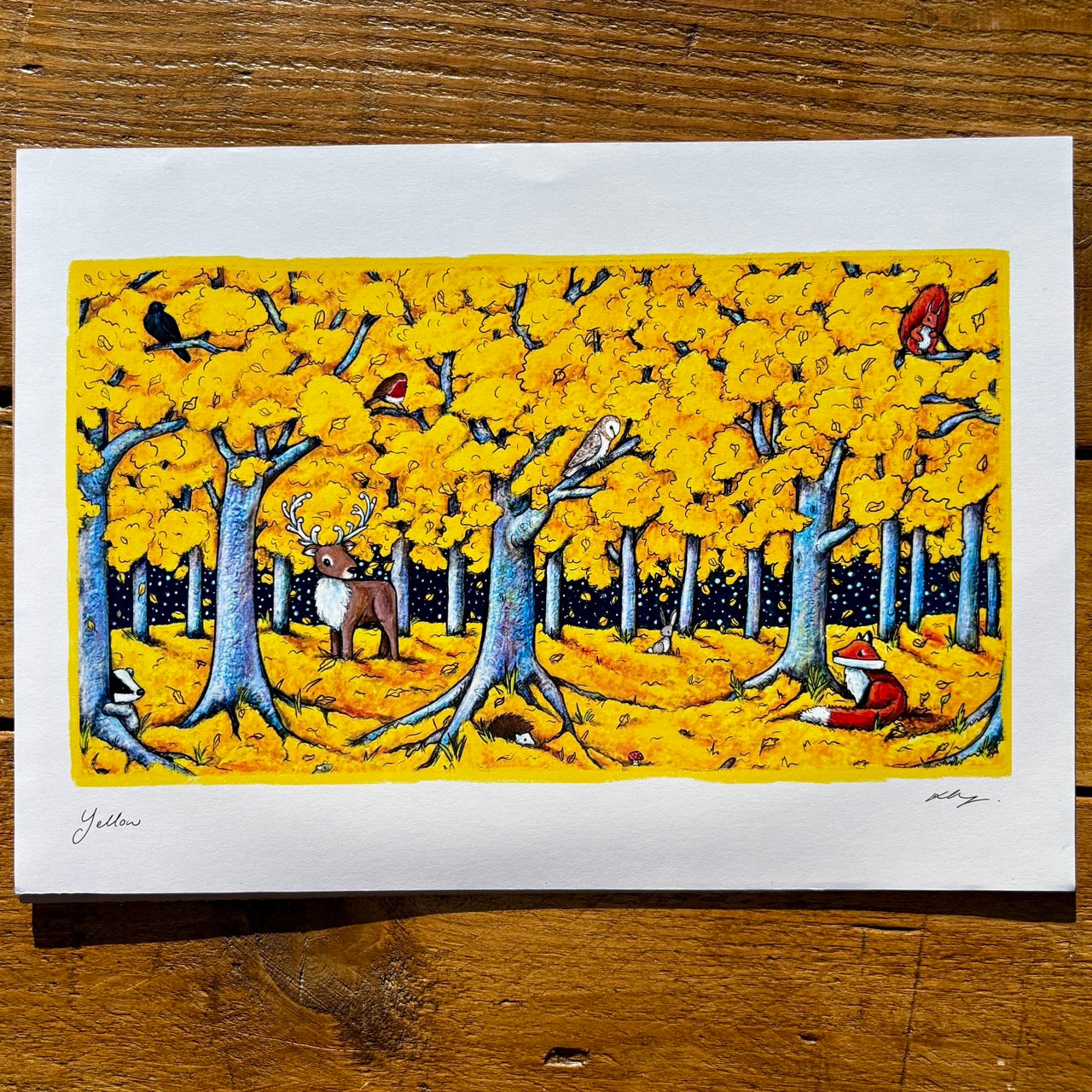 Art Print~ Yellow