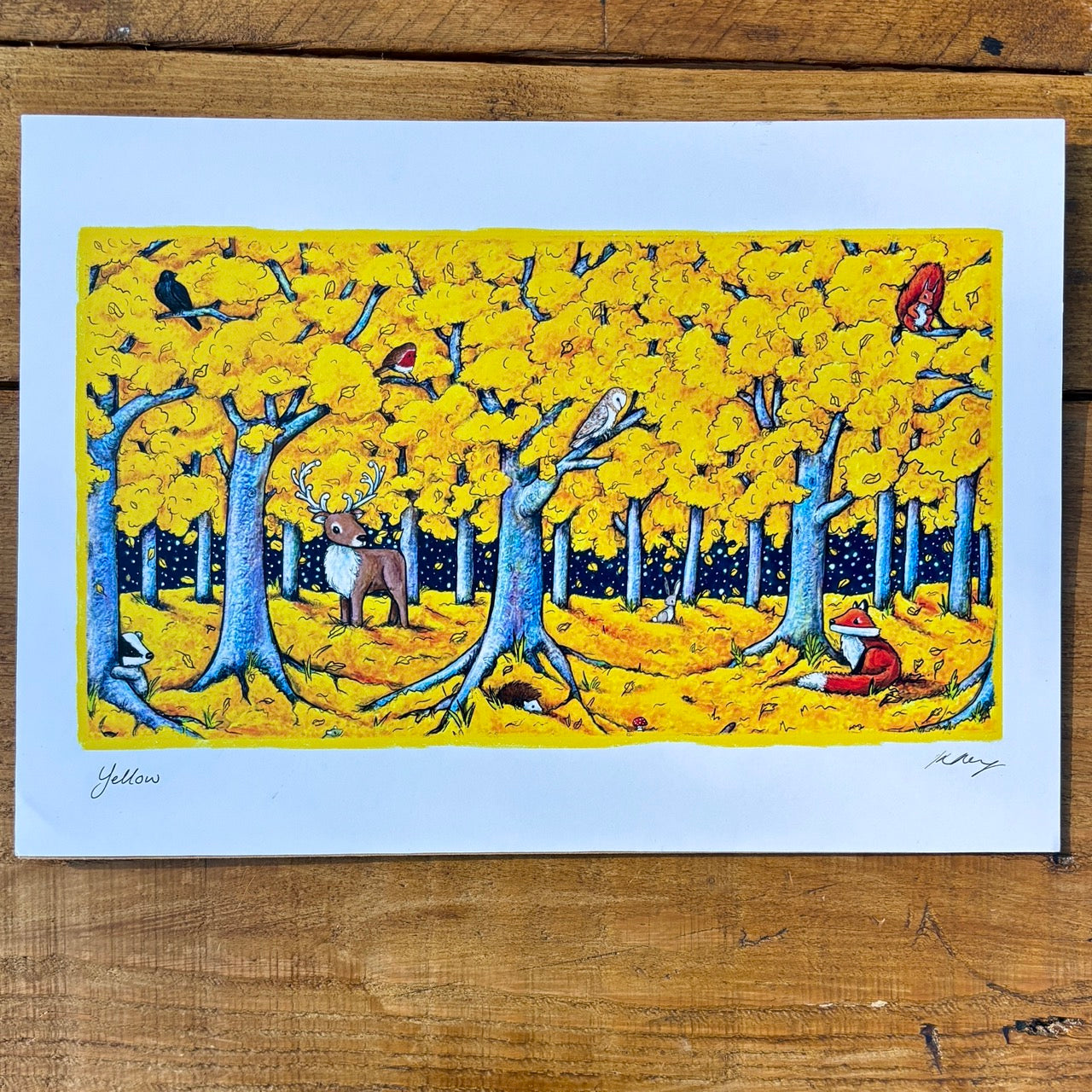 Art Print~ Yellow