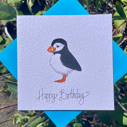 Card~ Puffin Birthday