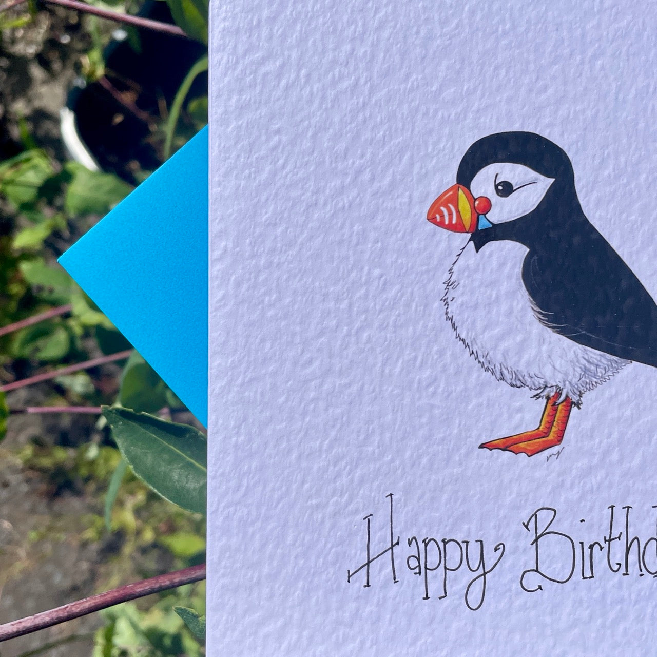 Card~ Puffin Birthday