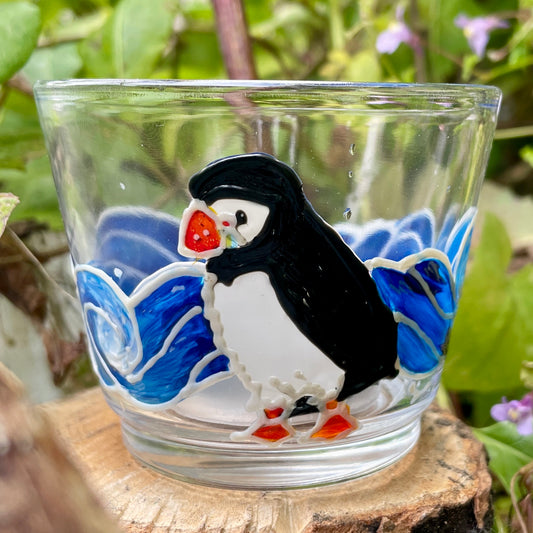 Puffin~ Tealight candleholder