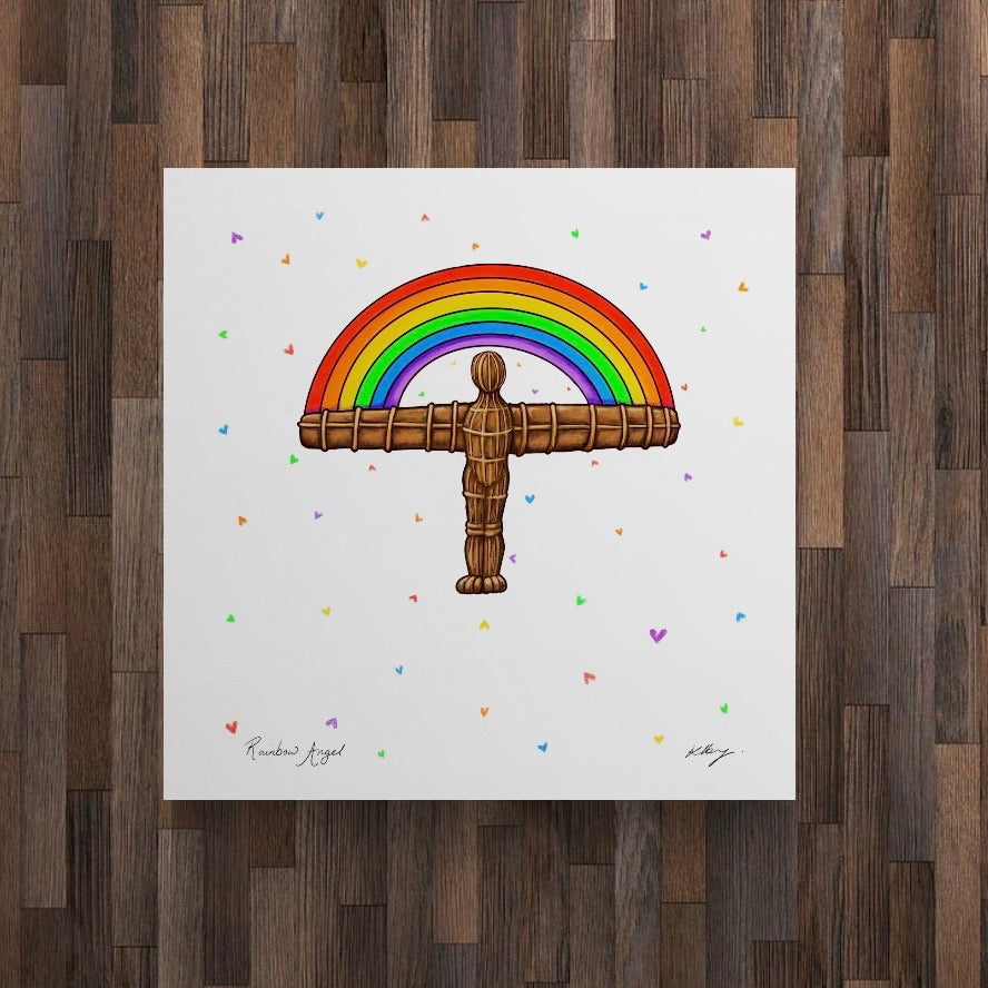 Art Print ~ Rainbow Angel
