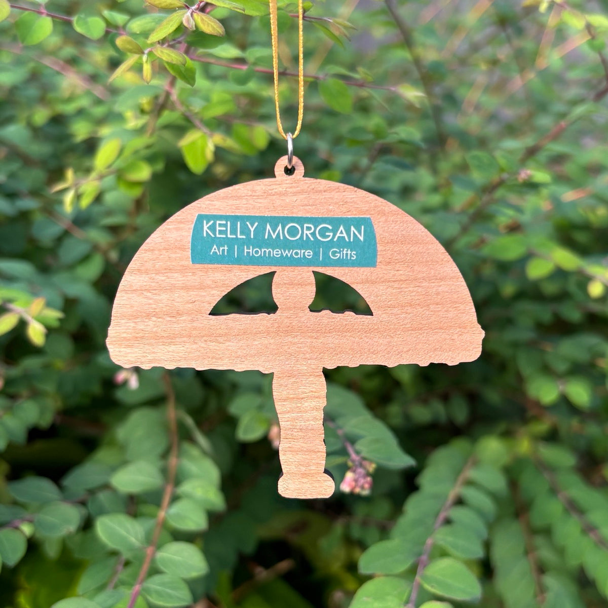 Rainbow Angel Wooden Decoration