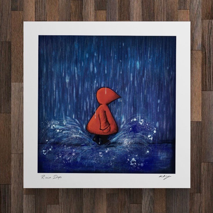 Art Print ~ Raindrops