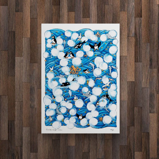 Art Print ~ Remarkably beautiful creatures